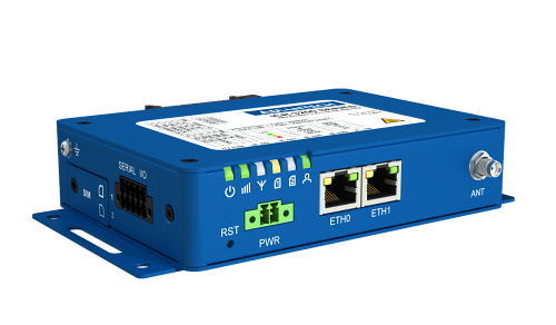 Industrial IoT LTE Cat M1 Router & Gateway, Global Cat M1, 1xETH, 1xRS232, 1xRS485, SuperCap